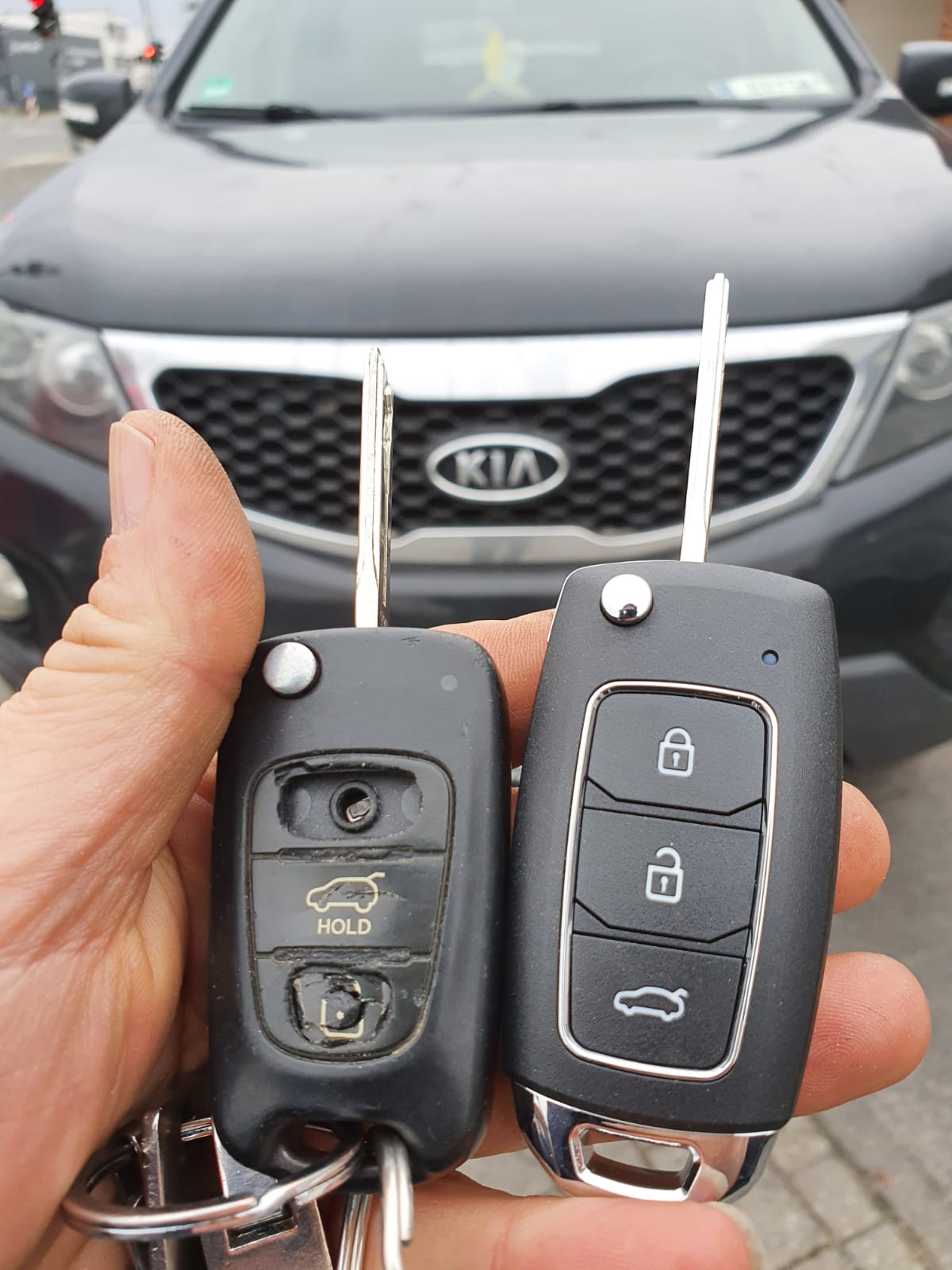 Kia Autoschlüssel verloren ersetzen defekt bei uns ab 49€