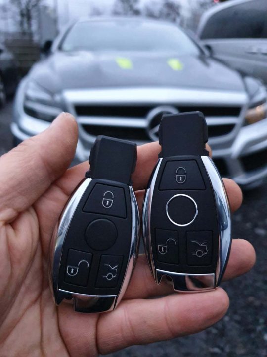 Mercedes Autoschlüssel verloren/defekt/ersetzen? Neu ab 69,90€