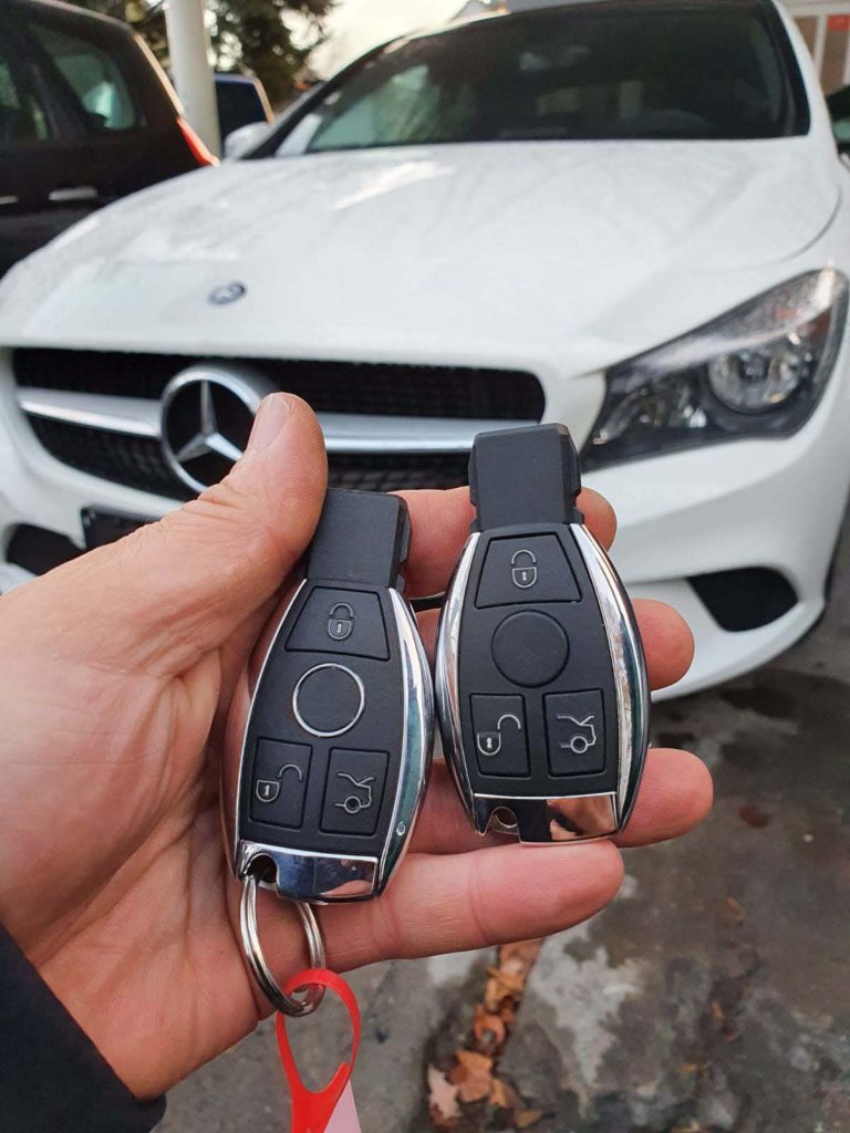Mercedes A Klasse Autoschlüssel nachmachen lassen ab 99 €