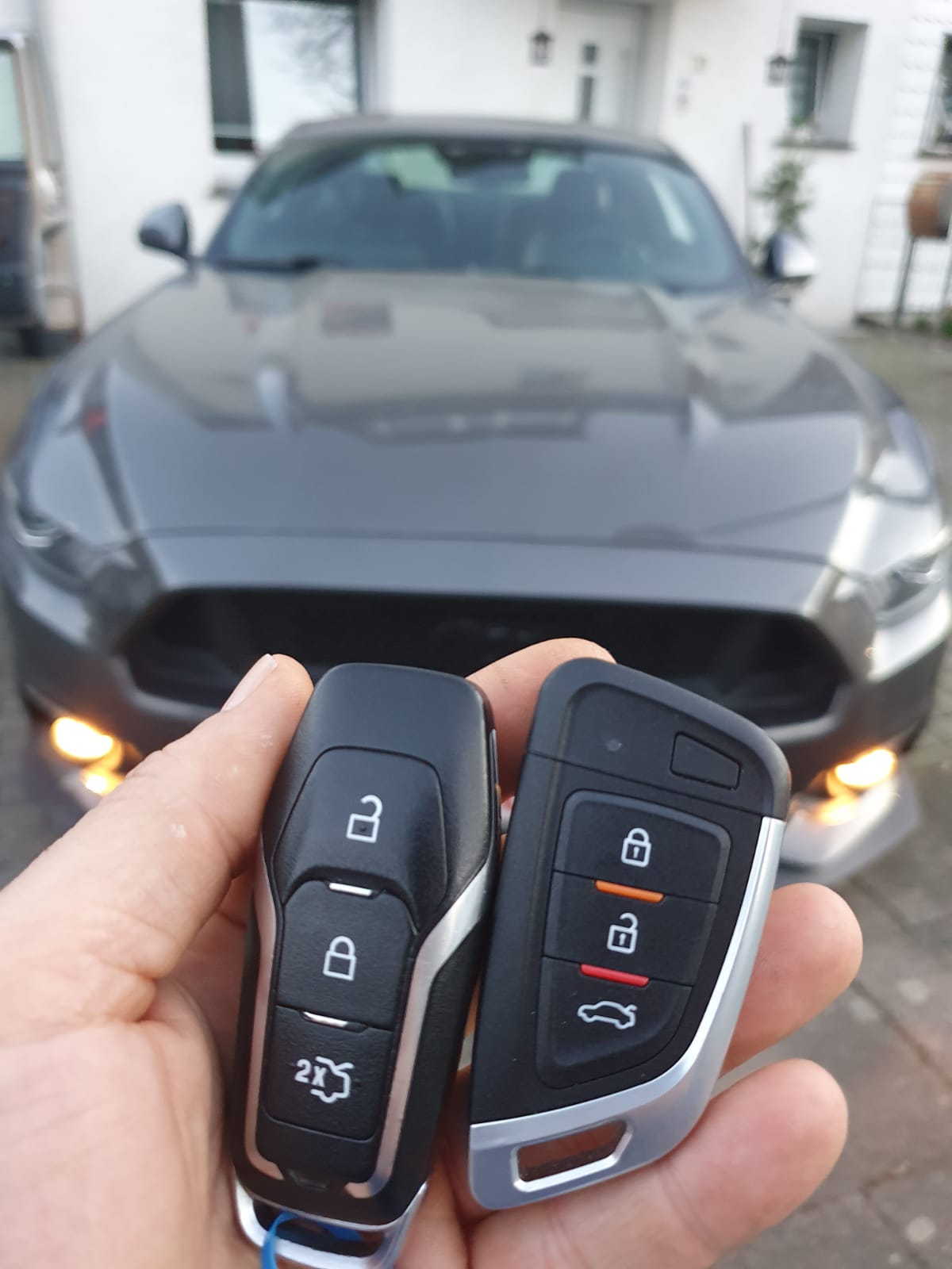 Ford Mustang Schlüssel Fernbedienung nachmachen