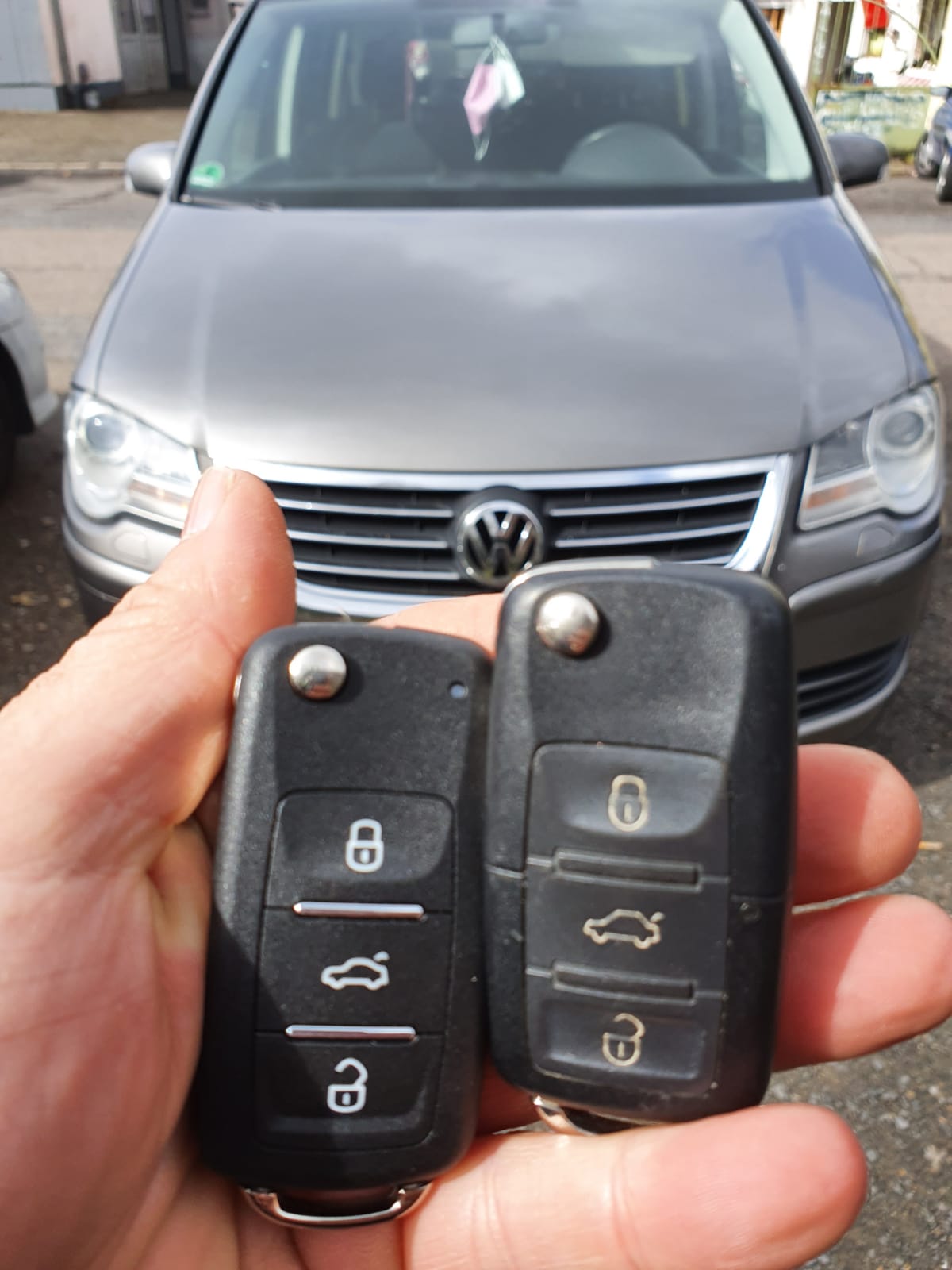 VW Audi Seat Skoda. Klappschlüssel reparatur. Cover tauschen. Schlüssel  abgegriffen oder defekt. 