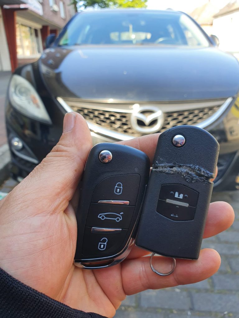 Mazda Autoschlüssel defekt verloren neu ab 49€ nachmachen